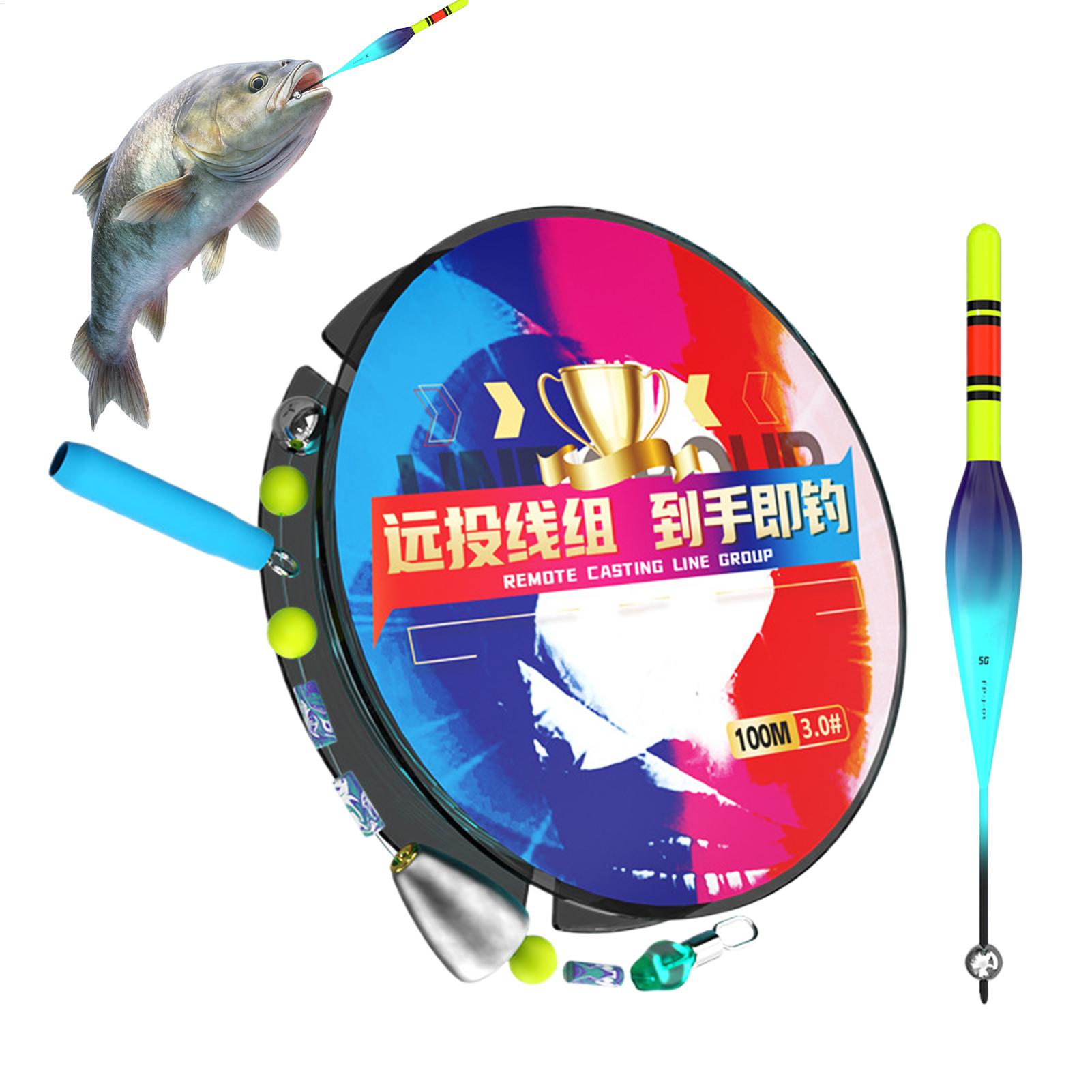 Saltwater Line - Автоматический набор для рыбалки с поплавками-сигнализаторами