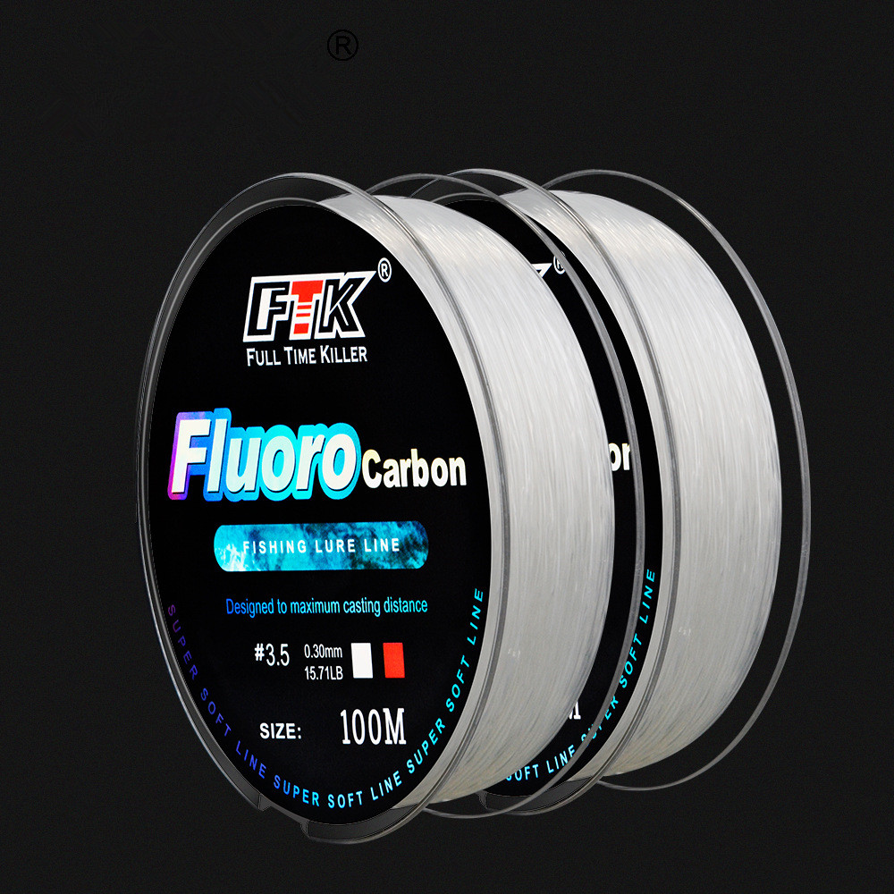 100-метровая фторокарбоновая л – обзор и цена Fluorocarbon Line