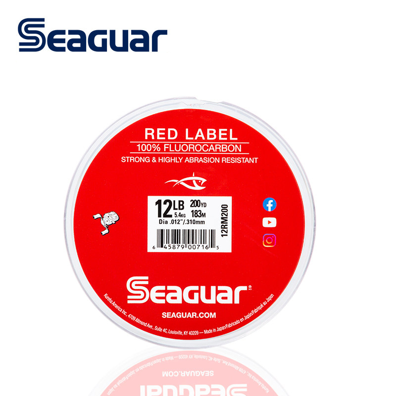Леска SEAGUAR Red Label 160М/1 – обзор и цена Fluorocarbon Line