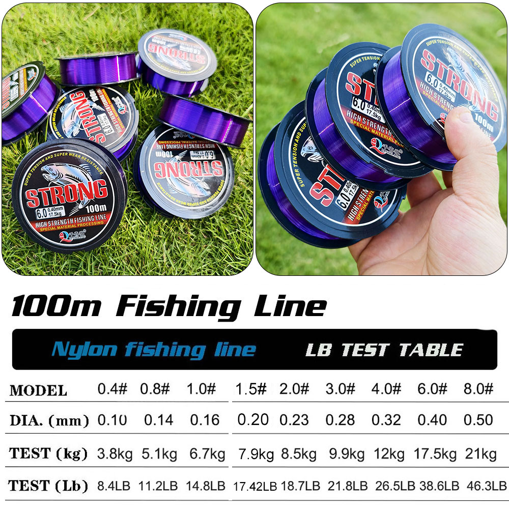 Леска Limnoid 100M из нейлона  – обзор и цена Fluorocarbon Line