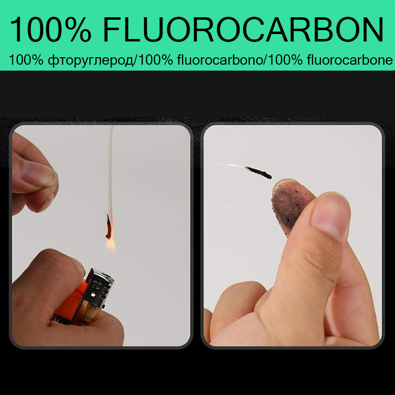 100 м 100% натуральная фторугл – обзор и цена Fluorocarbon Line