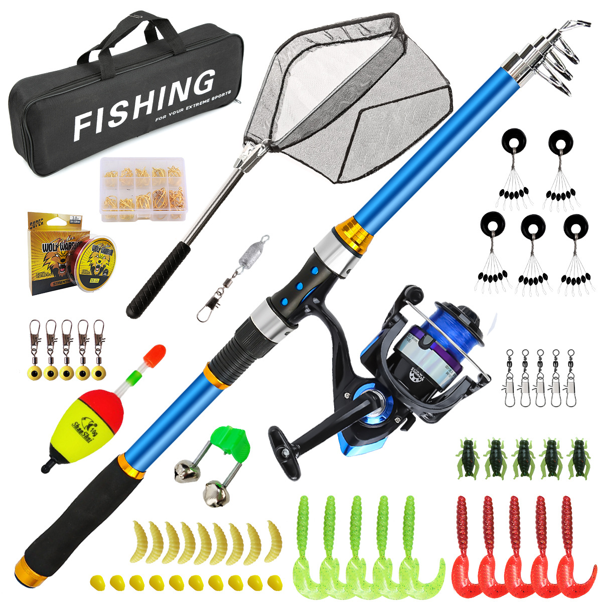 Набор телескопических удочек и – обзор и цена Fishing Line Spooler